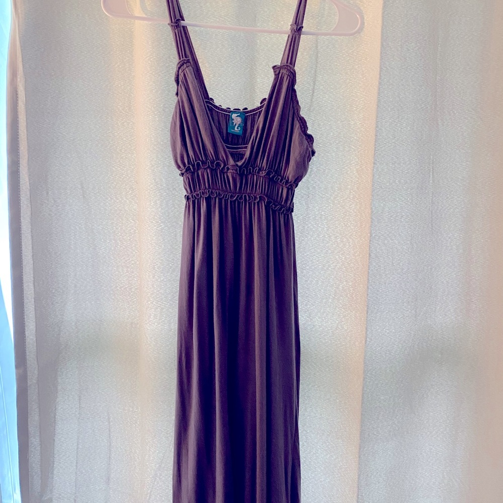 Lucy Love purple maxi dress